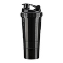 Botella shaker de plástico 500 ml con caja 1