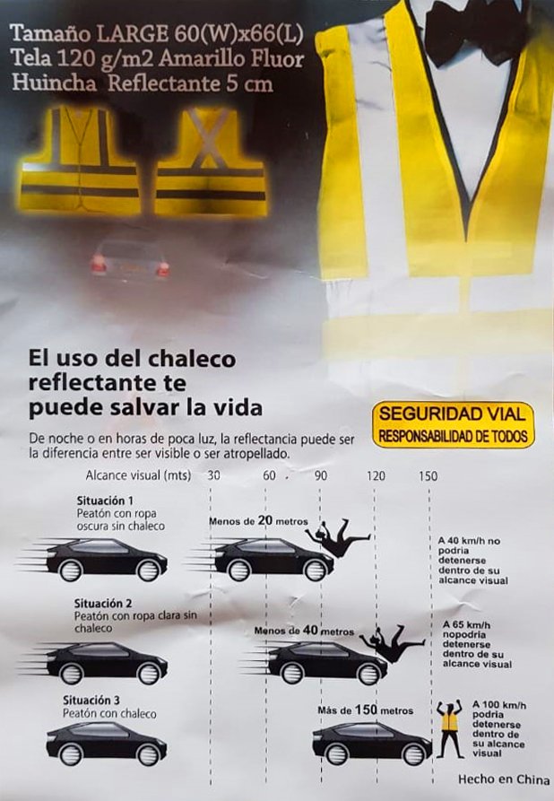Chaleco reflectante de alta visibilidad 3