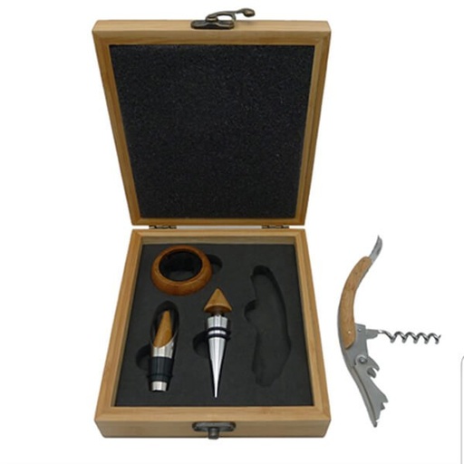 Set Vino Bamboo 15 cm x 17 cm x 4,9 cm 1