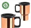 Mug de acero acabado cobre 440 ml 1