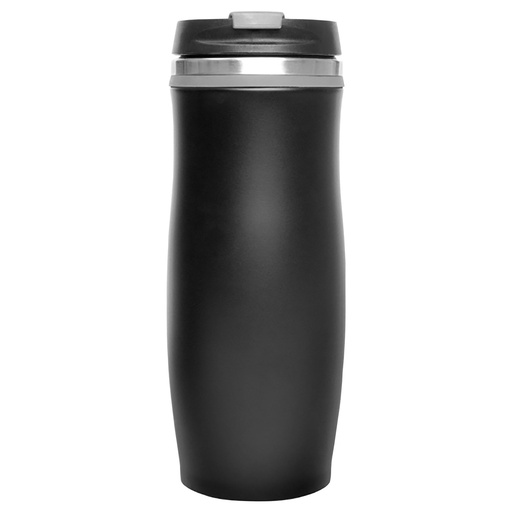 Mug térmico de acero 450 ml negro 1