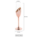 Set de 2 Copas Champagne Encobrizado 2
