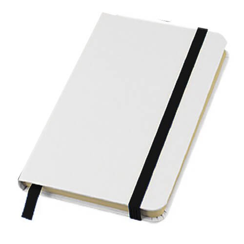 Libreta de cuerina línea White 14,2 × 21,3 cm 3