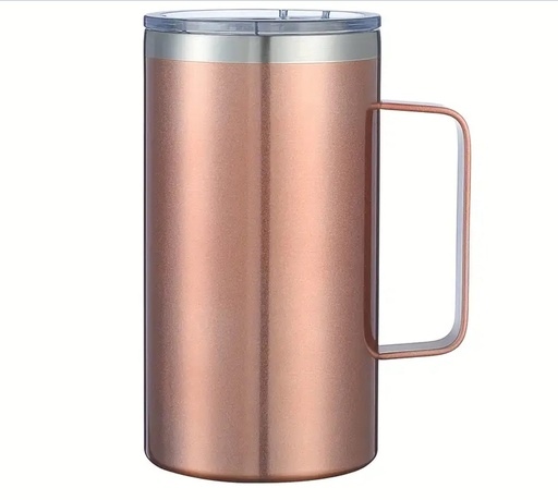 Mug térmico de acero acabado cobre 700 ml 1