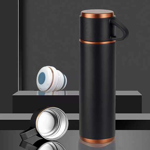 Set de termo 500 ml con 3 tazas y bolso 1
