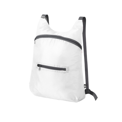 [1041BLAS/T] Mochila Plegable Brocky (BLANCO)