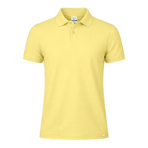 [8009AMAPXS] Polo Adulto Ment (AMARILLO PASTEL)