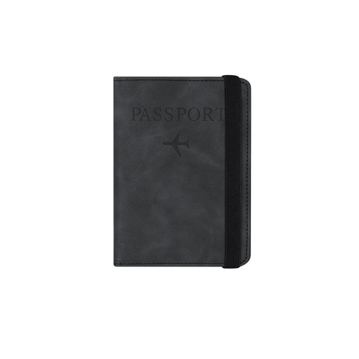 Funda Pasaporte Jemax (NEGRO)
