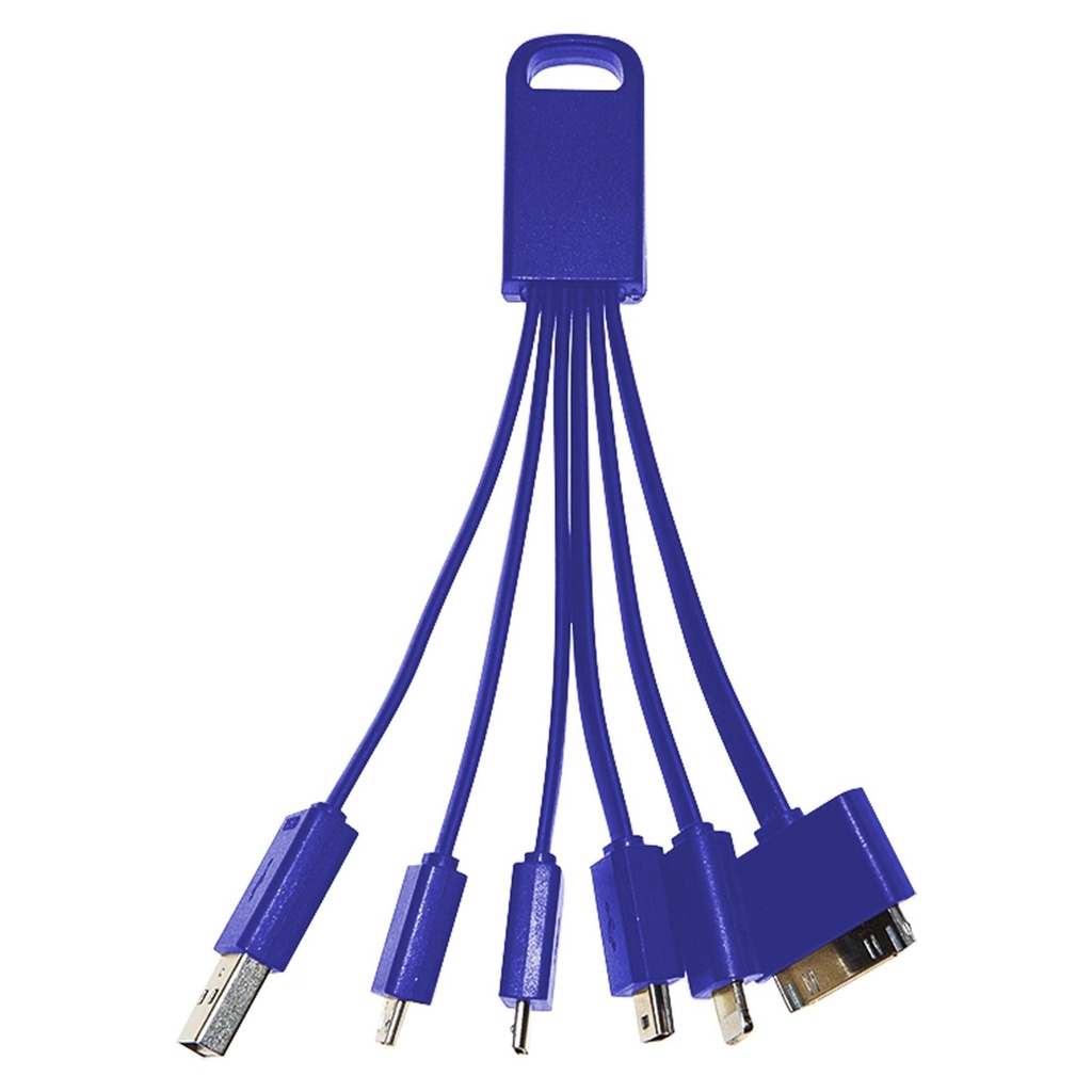 Cable multicargador 3 en 1 de 16 cm