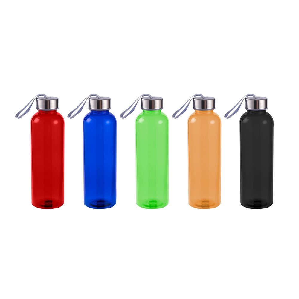 Botella de plástico con cinta 500 ml