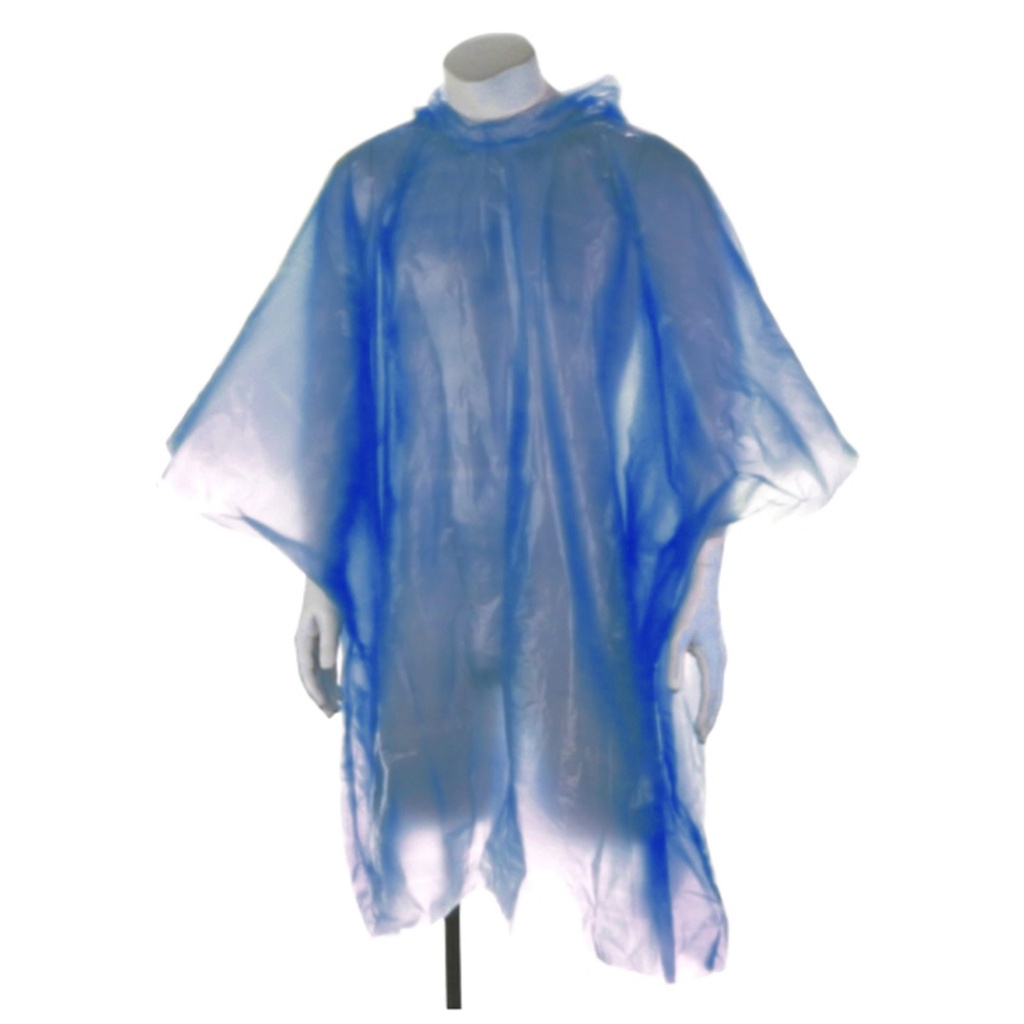 Capa de lluvia tipo poncho talla única