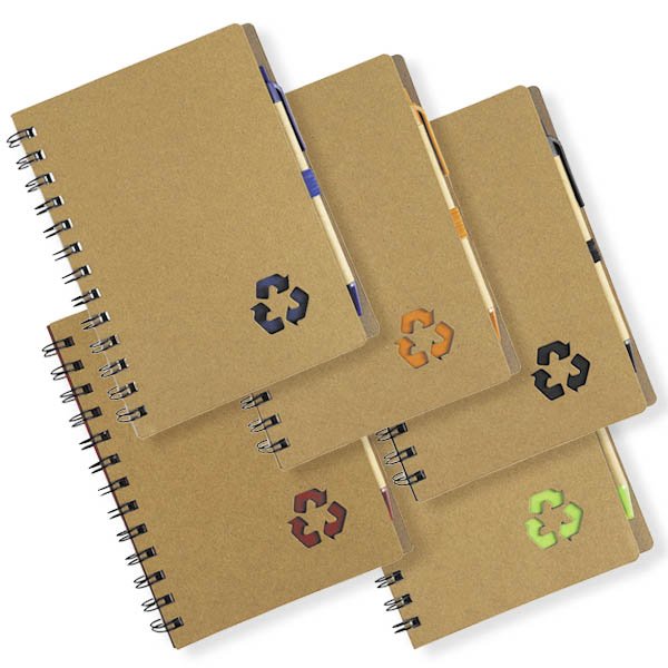 Libreta de cartón de colores 14 × 17,8 cm