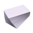 Credencial de PVC 8,5 × 5,4 cm apta para sublimación
