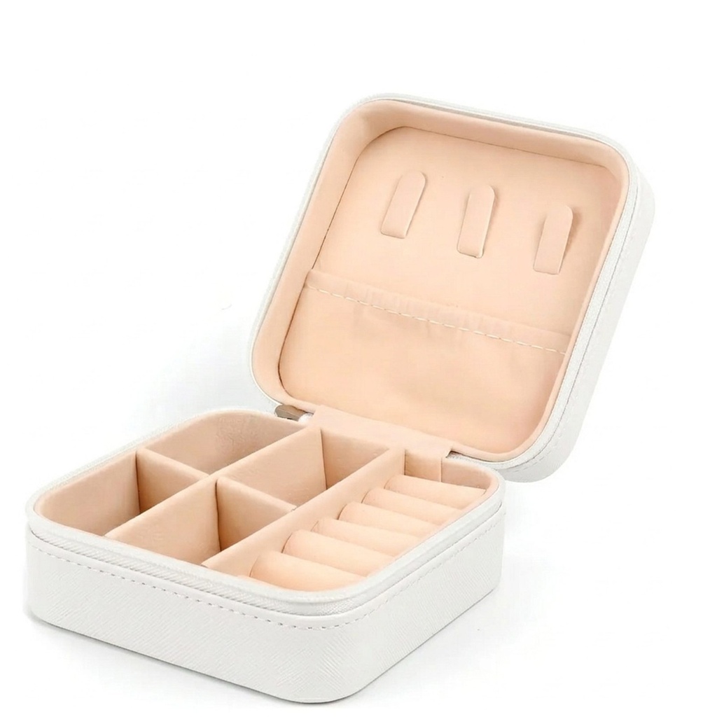 Joyero organizador de cuerina