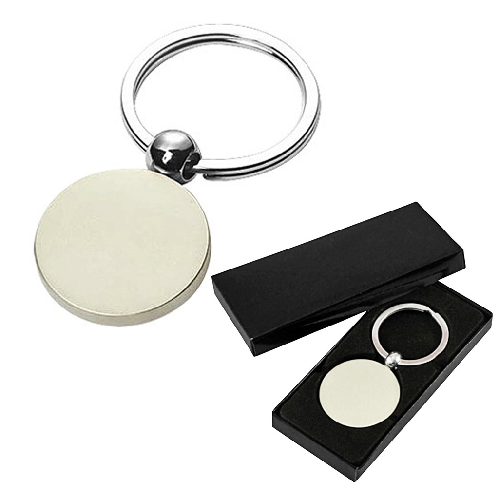 Llavero de metal redondo 3,6 cm
