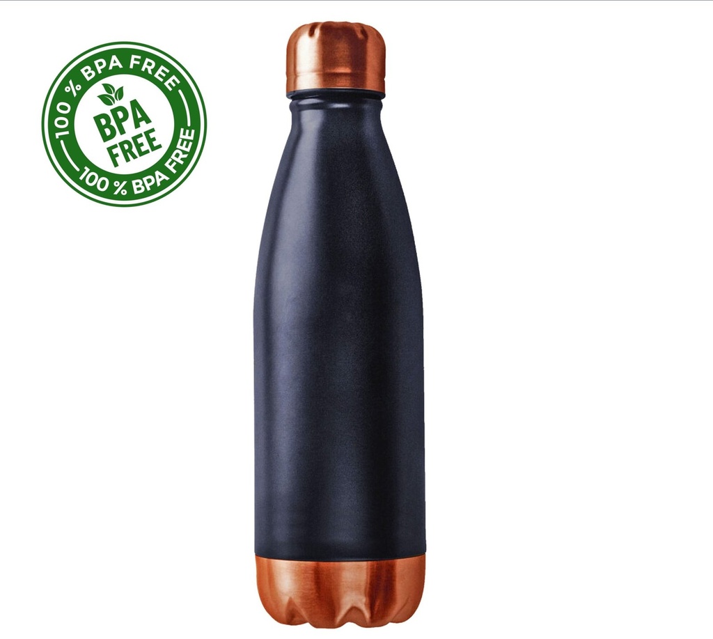 Botella térmica de acero 304 acabado cobre 500 ml