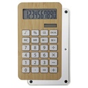 Calculadora solar de bambú 10 dígitos