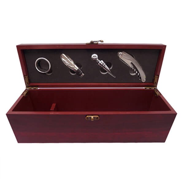 Set de Vino Caoba 36 cm x 11 cm