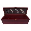 Set de Vino Caoba 36 cm x 11 cm