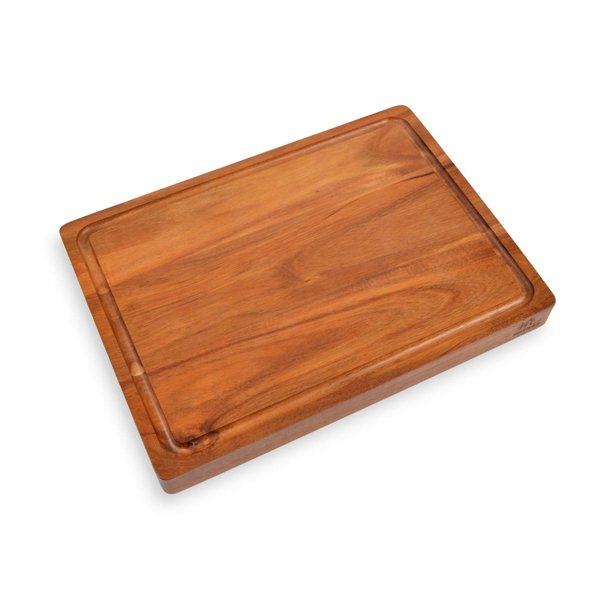 Tabla de acacia para picar y servir 40 × 30 cm