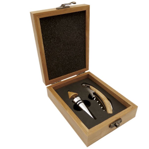 Set Vino Bamboo 11,6 cm x 15,2 x 4,8 cm