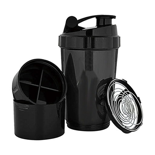 [LE-BOT-0031] Botella shaker de plástico 500 ml con caja