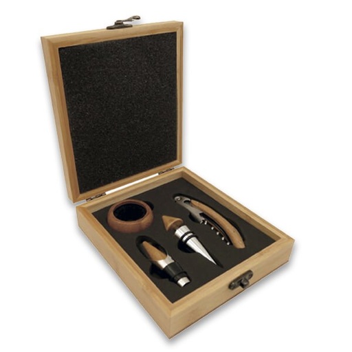 Set Vino Bamboo 15 cm x 17 cm x 4,9 cm