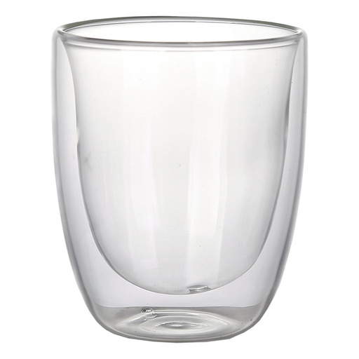 Vaso Vidrio Doble Pared SET Ø 8,3 cm. x 10,2 cm