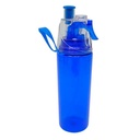 Botella deportiva con rociador 600 ml