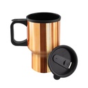 Mug de acero acabado cobre 440 ml