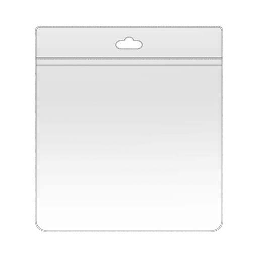 [LE-LLA-0114] Portacredencial de PVC horizontal 10,1 × 9 cm