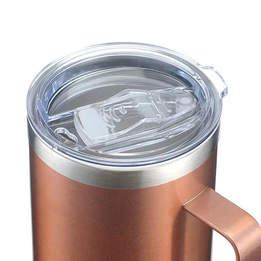 [LE-TAZ-0019] Mug térmico de acero acabado cobre 700 ml