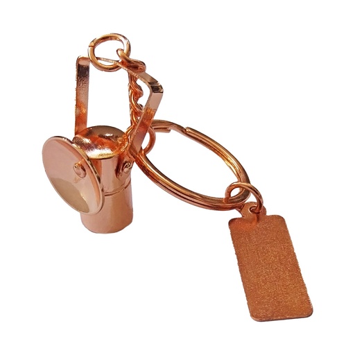 [LE-LLA-0066] Llavero lámpara acabado cobre