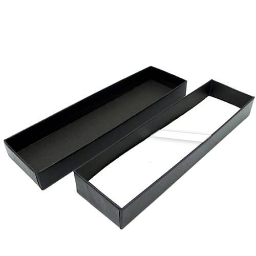 [LE-ESC-0058] Estuche de cartón para bolígrafo con cinta