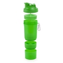 Botella shaker de plástico 500 ml en colores