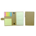 Set de notas adhesivas y bolígrafo 10 × 15 cm