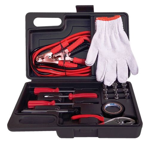 [LE-HER-0006] Kit de herramientas para auto en estuche