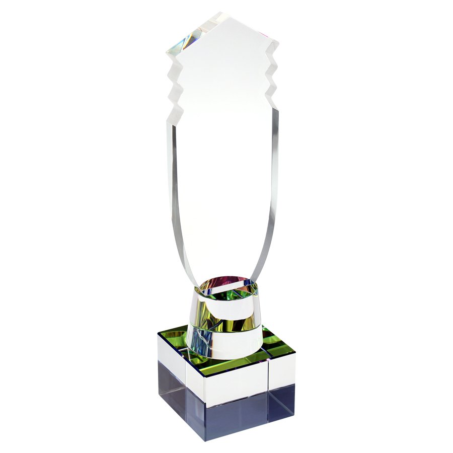 Galvano de cristal 26,8 × 7 cm