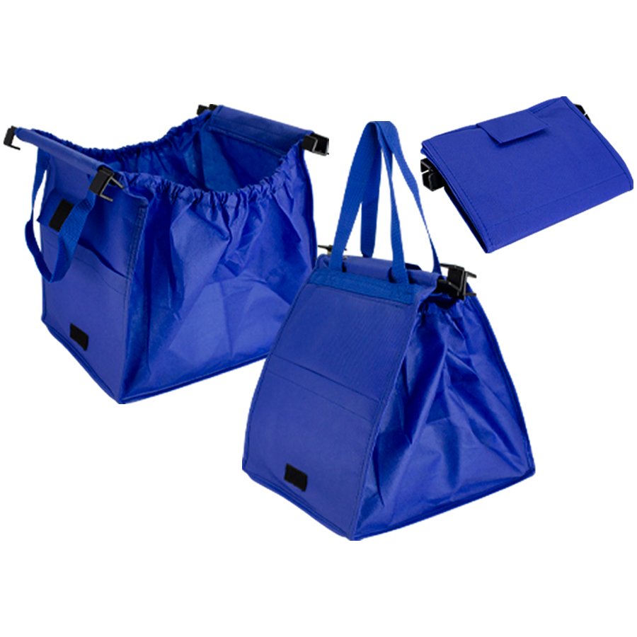 Bolsa plegable de TNT, plegada de 25,8 × 18 × 4 cm
