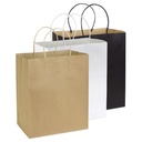 Bolsa de papel kraft de 120 g/m² 25 × 30 × 17 cm