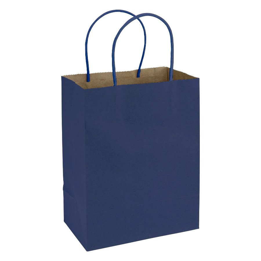 Bolsa de papel kraft de 120 g/m² 20 × 26 × 12 cm