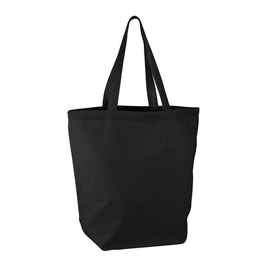 Bolsa de algodón natural 39 × 39 × 19 cm de 150 g/m²