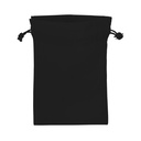 Bolsa tipo saco de algodón natural 20 × 29 cm de 120 g/m²