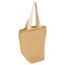 Bolsa de yute 38 × 40 × 20 cm