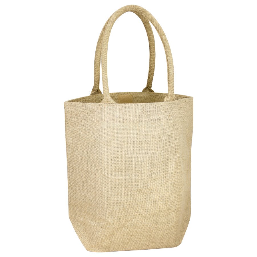 Bolsa de yute laminado 38 × 40 × 15 cm
