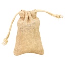 Bolsa tipo saco de yute 10 × 15 cm