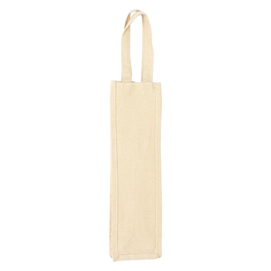Bolsa de canvas para botella de vino 10 × 35 × 10 cm