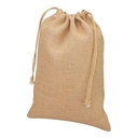 Bolsa tipo saco de yute 30 × 40 cm