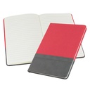 Cuaderno de cuerina aterciopelada 14,7 × 21,1 × 1,5 cm