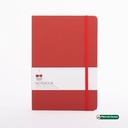 Cuaderno A5 de fibra vegetal 14,5 × 21,2 × 1,3 cm